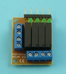 KARTA Z 4-PRZEKAŹNIKAMI DO EVB 4.3