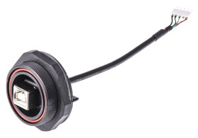 Złącze USB B Montaż na panelu Żeński 2.0 ,1-portowe