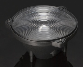 Soczewka LED 152.6 (Dia.) x 79mm, D 152.6mm, kąt widzenia 3,32°, do użytku z Diody LED serii XHP50, Ledil, seria: Seanna