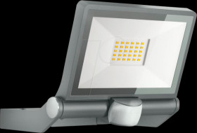 110081092 LED floodlight, one S, 23.5 W, 2550 lm, 3000 K, IP44, motion det