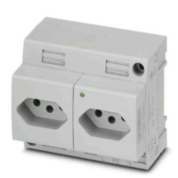 Gniazdo sieciowe Gniazdo Szyna DIN 20A