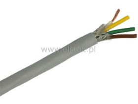 Kabel LIYCY 4x1,0mm2 w ekranie, linka Cu