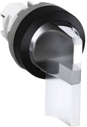 ABB 1SFA611213R1108 M3SS4-11C Przełącznik wyboru przejrzysty, czarny 1 szt.