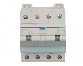 Wyłącznik różnicowo-nadprądowy RCBO 4P B10A 0,03A Typ A 6kA RCBO ADM410C
