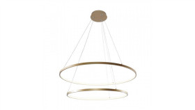 Lampa Wisząca Breno Kolor Złoty Aluminium/Metal, Led 3200 Lm Barwa Regulowana...