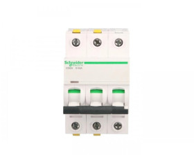 Wyłącznik nadprądowy 3P D 63A 10kA AC iC60H-D63-3 Acti9 A9F08363