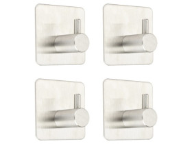 WIESZAKI METALOWE SAMOPRZYLEPNE SREBRNE