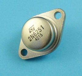 2N-6251 NPN TO-3 10A/350V/175W TRANZYS