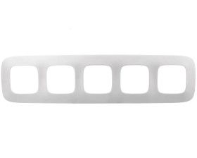 VALENA ALLURE Ramka pięciokrotna aluminium 754395