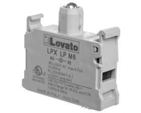 Oprawka z LED niebieska 185-265V AC LPXLPM6