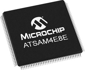 Mikrokontroler Microchip ATSAM LQFP 144-pinowy Montaż powierzchniowy ARM Cortex M4 512 kB 32bit CAN:2 120MHz RAM:128 kB