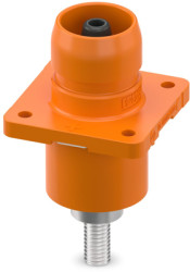 Plug, 1 pole, threaded connection, straight, 1571221