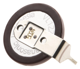 Akumulator monetowy 3V VL1220 Pin płytki drukowanej 12.5mm, litowo wanadowy