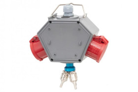 Rozdzielnica POLYBOX - gniazda 2x32A 5p + 3xAIR(powietrze)