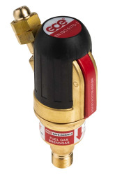 Palnik gazowy typ: Urządzenie przeciwzwrotne do użytku z: Gaz paliwowy GCE