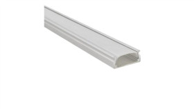 Profil Led Natynkowy Anod. Aluminiowy 2M Z Kloszem, Zaślepkami I Uchwytami,...