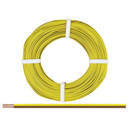 Donau 250-38-25 Strand 2x0.50mm&#xB2; Yellow/Brown 25m
