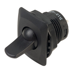 SCI R13-402A BLACK 2 Pole SPST On-of Pnl Mnt Toggle Black