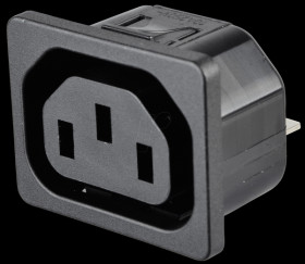 6600.4315 Device socket, snap-in