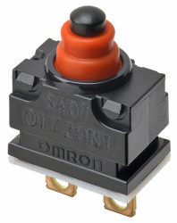 Mikroprzełącznik subminiaturowy z trzpieniem Omron SPST -NC IP67
