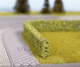 Żywopłot, NOCH 21512, skala N0/N/TT, wysokość 15 mm, jasnozielony, 2 szt.