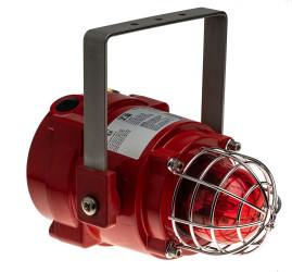 Sygnalizator 115 V AC Stroboskop Czerwony Montaż powierzchniowy Ksenon