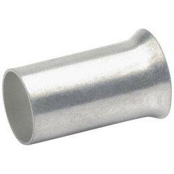 Klauke 8122V Ferrule 70 mm&#xB2; Silver Pack of 25 Bootlace Ferrules