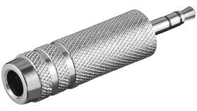 Adapter Do Słuchawek Aux, Złącze Jack 3,5 Mm Na 6,35 Mm - Połączenie Typu...