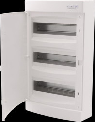 MKCAGH36-W Distribution box, interior, 3-row, 36 modules