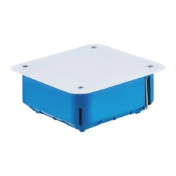 Puszka regips 115x115x45mm niebieska P110 32042203