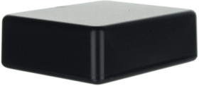 ABS enclosure, (L x W x H) 76 x 63.5 x 26 mm, black (RAL 9004), IP54, SR22.9