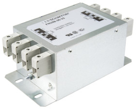Filtr EMI 36A 3-fazowy 440/250 V AC 60Hz Schaffner Montaż w obudowie