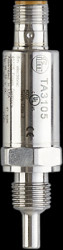 Temperature transmitter, analog signal, rod length 13 mm, -50 to 150 °C, Ø 18.8 mm, Pt1000 sensor, TA3105