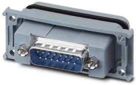 Mounting frame for D-Sub housing size 2 (DA), 15 pole, 1689721