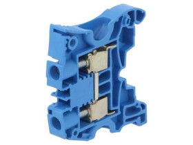 Złącze szynowe SNK 0.5÷10mm2 drogi 1 zaciski 2 niebieskie TS35 1SNK508020R0000 (ZS10-BL)