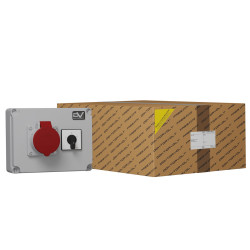 Rozdzielnica budowlana łącznik krzywkowy 16A WDD 1x16A Mennekes Doktorvolt DV-6091-D