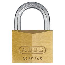 ABUS 03902 65/45mm Brass Padlock Keyed Alike 454