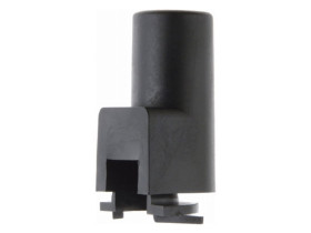 Podejście rurowe czarny 181705 HAGER