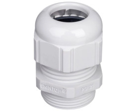 Dławnica kablowa poliamidowa PG21 IP68 SKINTOP ST 21 jasnoszara 53018050