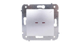 Carla Łącznik Schodowy Z Podświetleniem Srebrny 1725-16