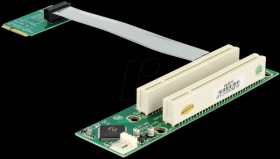 41355 MiniPCIe riser card &gt; 2x PCI 32-bit/5 V