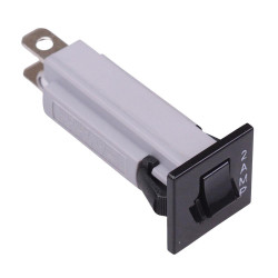 2A Push to Reset Panel Mount Thermal Circuit Breaker 50VDC