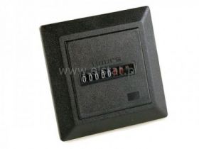 Licznik czasu pracy, roboczogodzin; panelowy; 230V