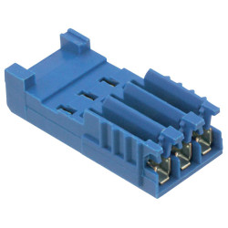 TE 281786-5 HE14 IDC Cable Socket 180 Degree 1 x 5P 28-26AWG Blue