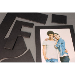 Cathedral Products FBBKA22 Foamboard Black 5mm A2 (420 x 594mm) 2pk