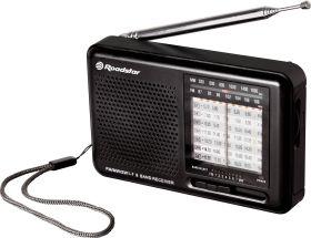 Roadstar TRA-2989 Radio przenośne fale krótkie (HF), fale średnie (MF), fale metrowe (VHF) czarny