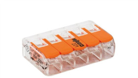 Szybkozłączka Z Dźwigniami, 5-Krotna, Max. 4Mm2, 76007 /5Szt./