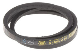 Pas napędowy, profil A, materiał: PET, guma, 13mm x 8mm x 1.14m, RS PRO