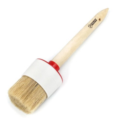 Pędzel okrągły Polax z drewnianą rączką №16/55 mm (08-008)