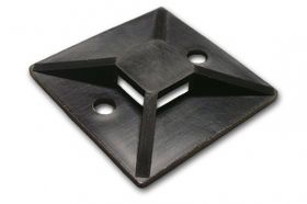 Podstawka samoprzylepna 25mm/25mm czarna